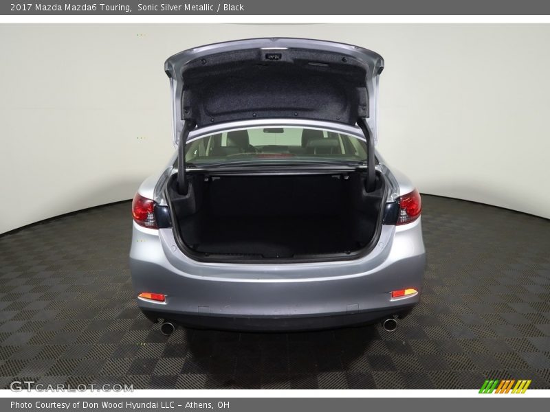 Sonic Silver Metallic / Black 2017 Mazda Mazda6 Touring