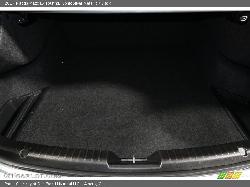 Sonic Silver Metallic / Black 2017 Mazda Mazda6 Touring
