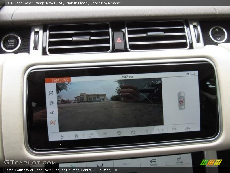 Narvik Black / Espresso/Almond 2018 Land Rover Range Rover HSE