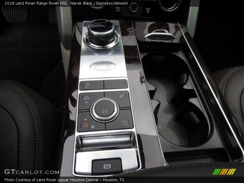 Narvik Black / Espresso/Almond 2018 Land Rover Range Rover HSE