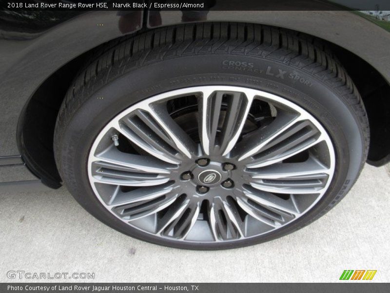 Narvik Black / Espresso/Almond 2018 Land Rover Range Rover HSE