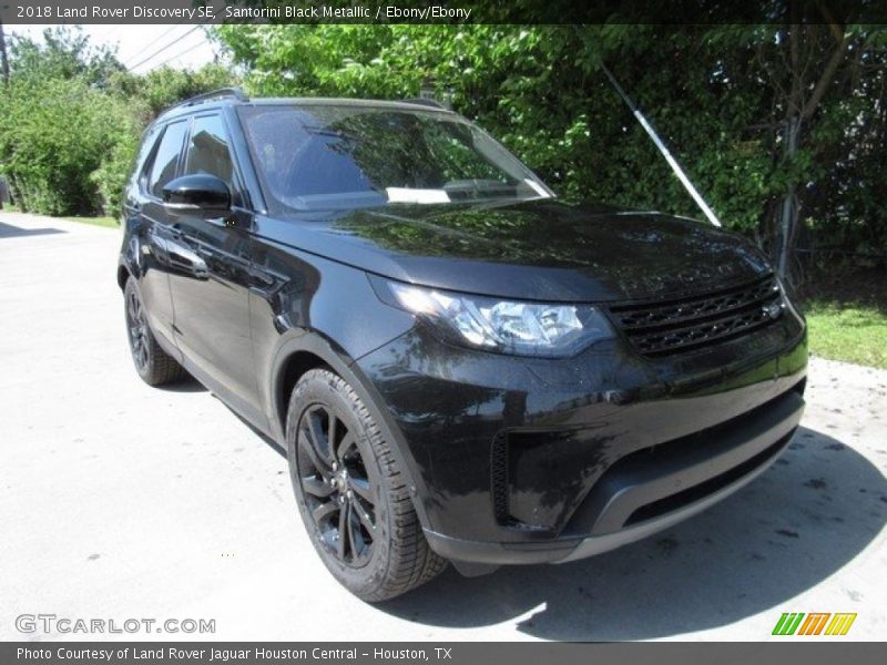 Santorini Black Metallic / Ebony/Ebony 2018 Land Rover Discovery SE