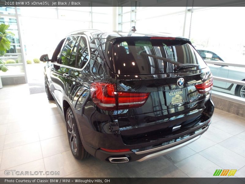 Jet Black / Black 2018 BMW X5 xDrive35i