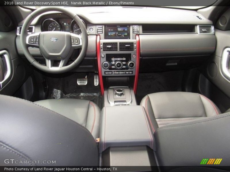 Narvik Black Metallic / Ebony/Pimento 2018 Land Rover Discovery Sport HSE