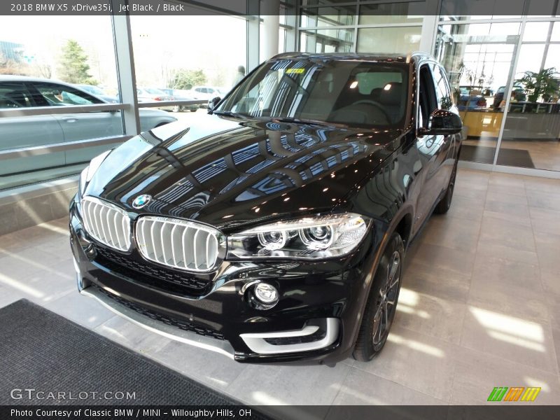 Jet Black / Black 2018 BMW X5 xDrive35i