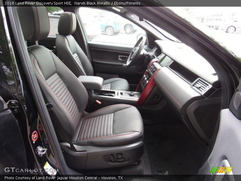 Narvik Black Metallic / Ebony/Pimento 2018 Land Rover Discovery Sport HSE