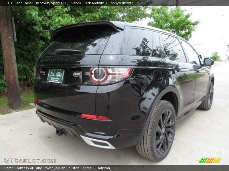 Narvik Black Metallic / Ebony/Pimento 2018 Land Rover Discovery Sport HSE