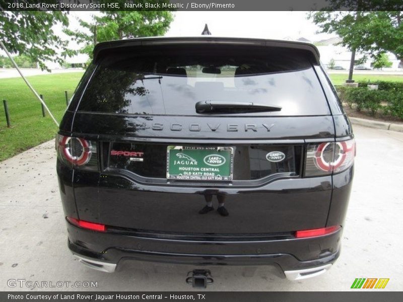 Narvik Black Metallic / Ebony/Pimento 2018 Land Rover Discovery Sport HSE