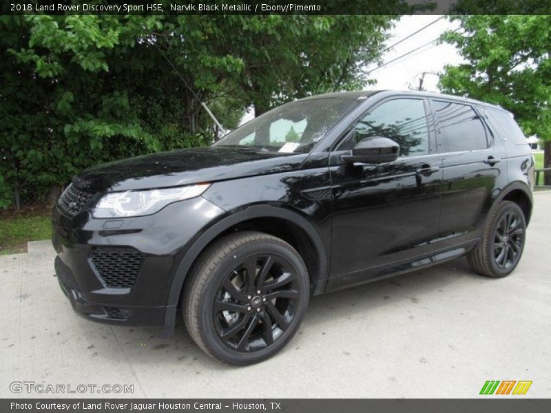 Narvik Black Metallic / Ebony/Pimento 2018 Land Rover Discovery Sport HSE