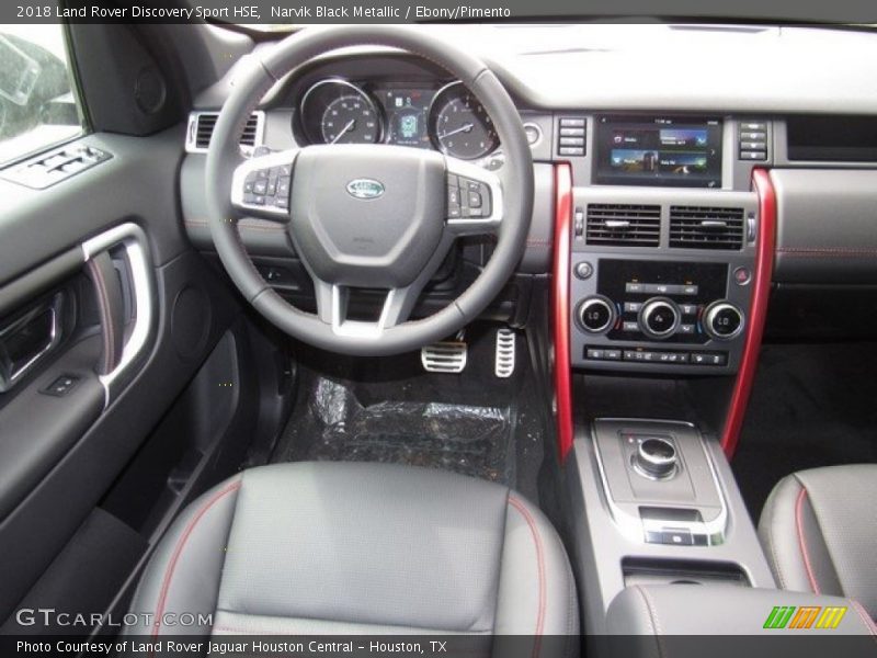 Narvik Black Metallic / Ebony/Pimento 2018 Land Rover Discovery Sport HSE