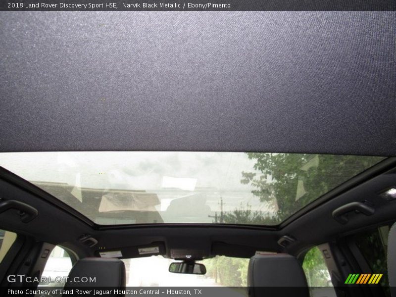 Narvik Black Metallic / Ebony/Pimento 2018 Land Rover Discovery Sport HSE