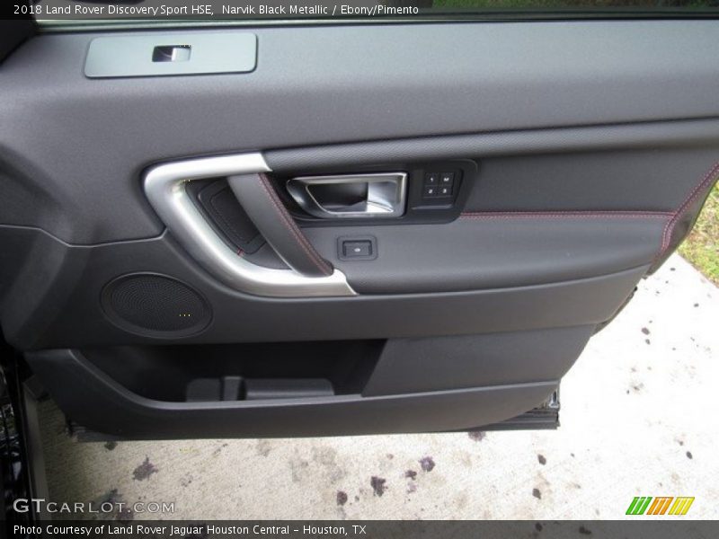 Narvik Black Metallic / Ebony/Pimento 2018 Land Rover Discovery Sport HSE