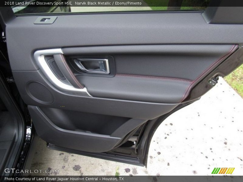 Narvik Black Metallic / Ebony/Pimento 2018 Land Rover Discovery Sport HSE