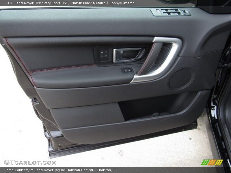 Narvik Black Metallic / Ebony/Pimento 2018 Land Rover Discovery Sport HSE