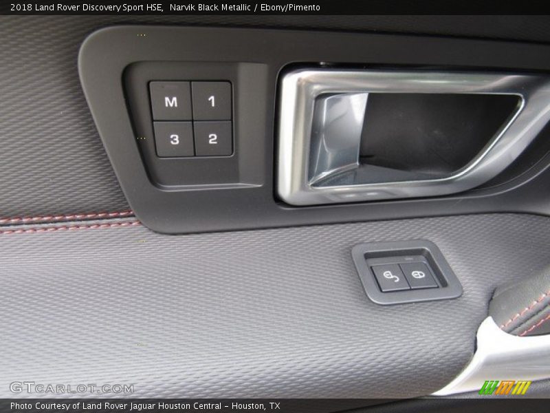 Narvik Black Metallic / Ebony/Pimento 2018 Land Rover Discovery Sport HSE