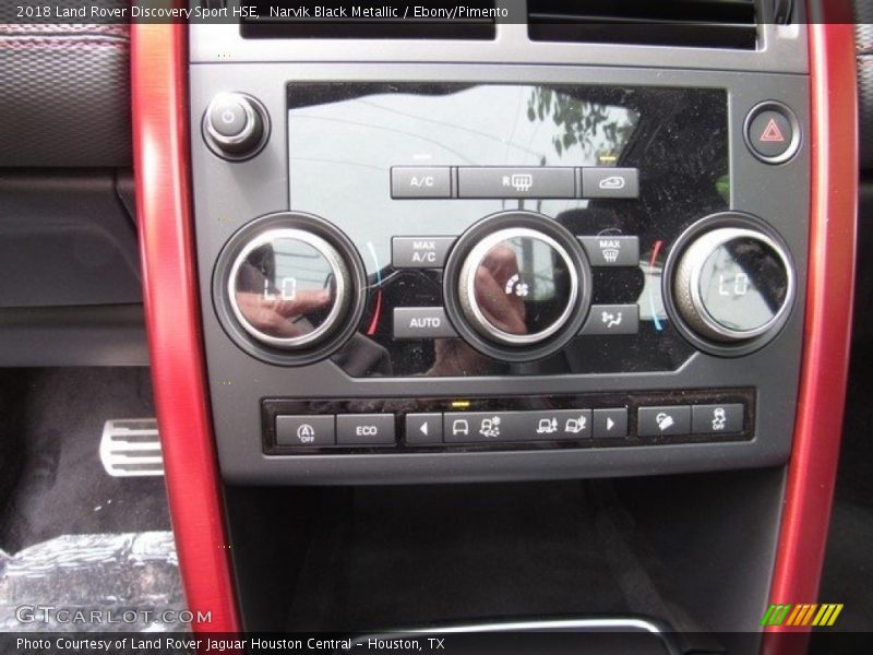 Narvik Black Metallic / Ebony/Pimento 2018 Land Rover Discovery Sport HSE