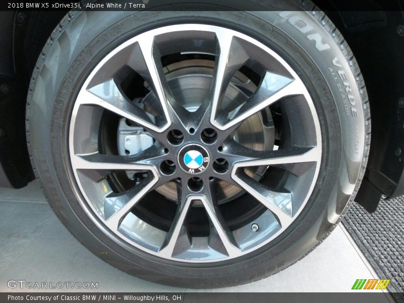 Alpine White / Terra 2018 BMW X5 xDrive35i