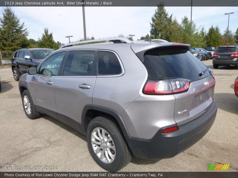 Billet Silver Metallic / Black 2019 Jeep Cherokee Latitude 4x4