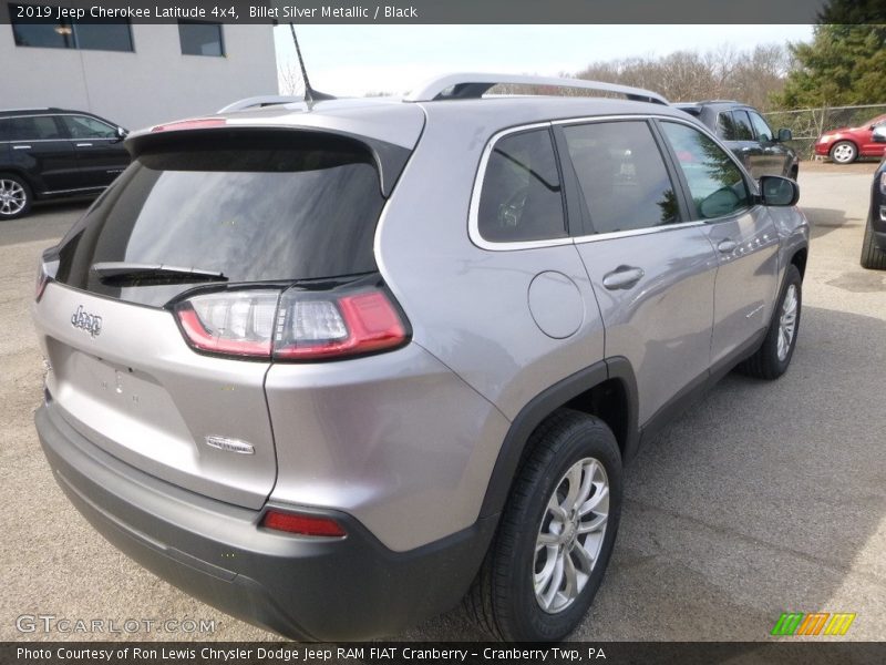 Billet Silver Metallic / Black 2019 Jeep Cherokee Latitude 4x4
