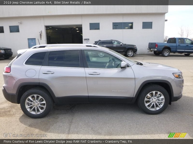 Billet Silver Metallic / Black 2019 Jeep Cherokee Latitude 4x4