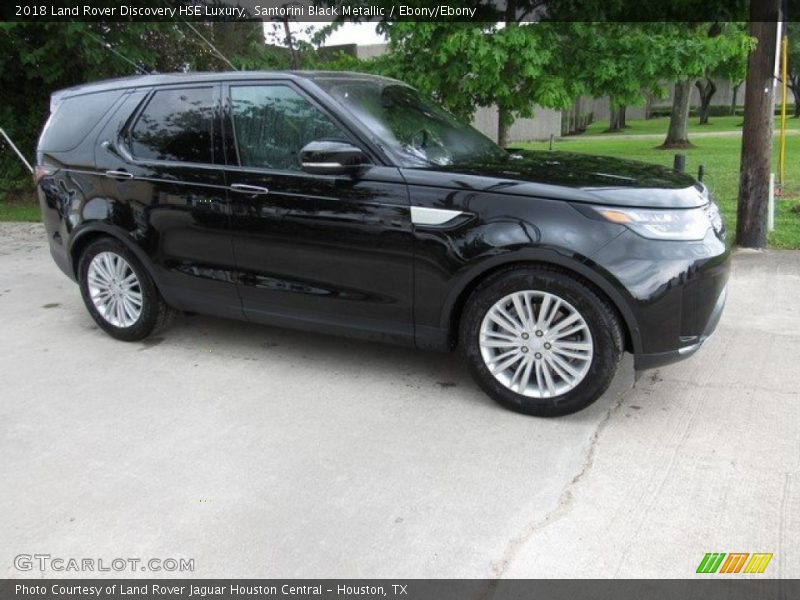 Santorini Black Metallic / Ebony/Ebony 2018 Land Rover Discovery HSE Luxury