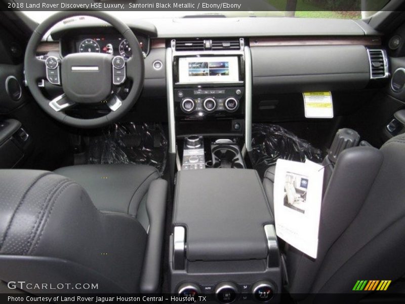 Santorini Black Metallic / Ebony/Ebony 2018 Land Rover Discovery HSE Luxury