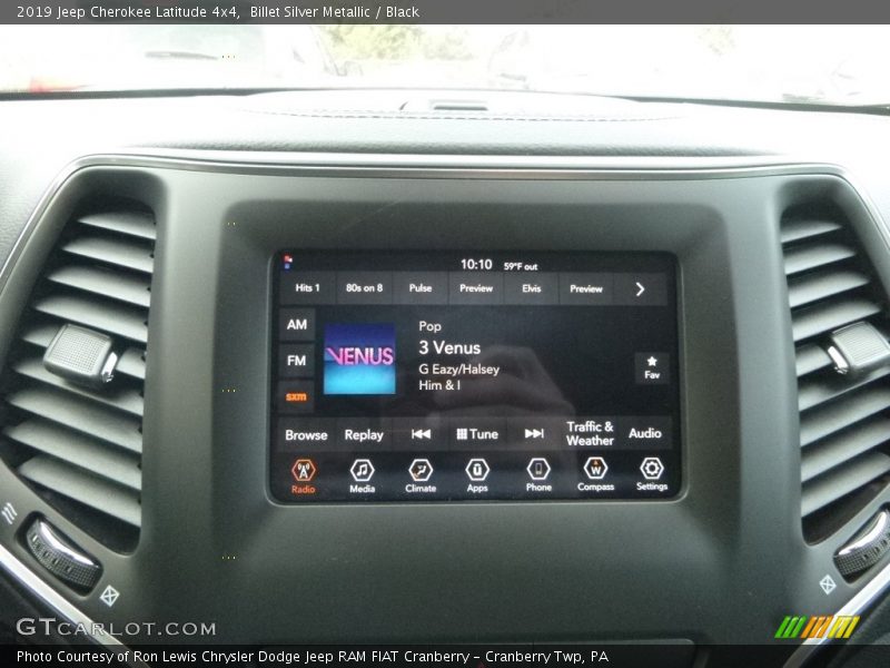Billet Silver Metallic / Black 2019 Jeep Cherokee Latitude 4x4