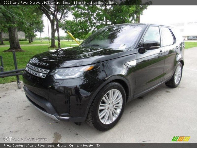 Santorini Black Metallic / Ebony/Ebony 2018 Land Rover Discovery HSE Luxury
