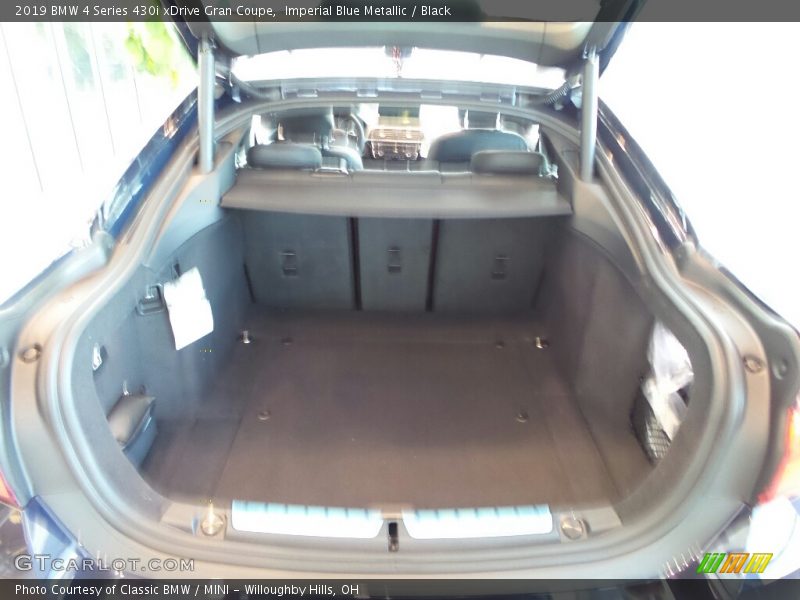 Imperial Blue Metallic / Black 2019 BMW 4 Series 430i xDrive Gran Coupe