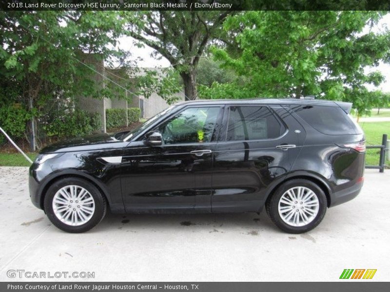 Santorini Black Metallic / Ebony/Ebony 2018 Land Rover Discovery HSE Luxury