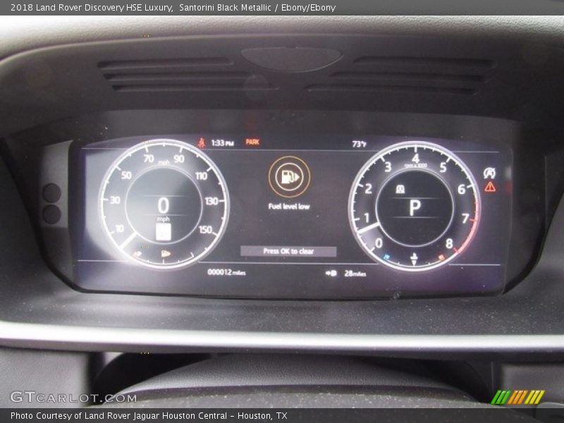 Santorini Black Metallic / Ebony/Ebony 2018 Land Rover Discovery HSE Luxury