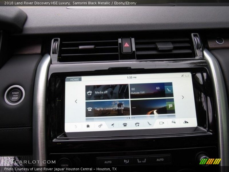 Santorini Black Metallic / Ebony/Ebony 2018 Land Rover Discovery HSE Luxury