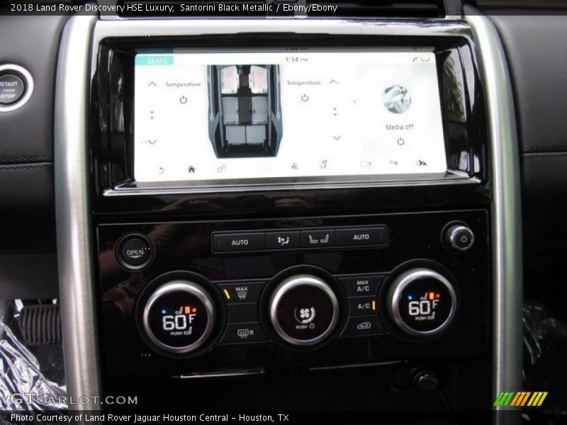 Santorini Black Metallic / Ebony/Ebony 2018 Land Rover Discovery HSE Luxury