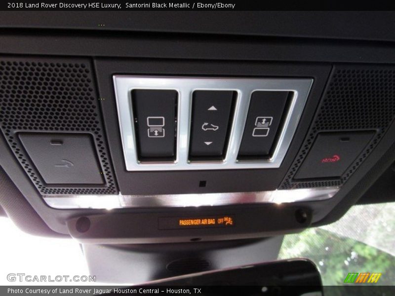 Santorini Black Metallic / Ebony/Ebony 2018 Land Rover Discovery HSE Luxury