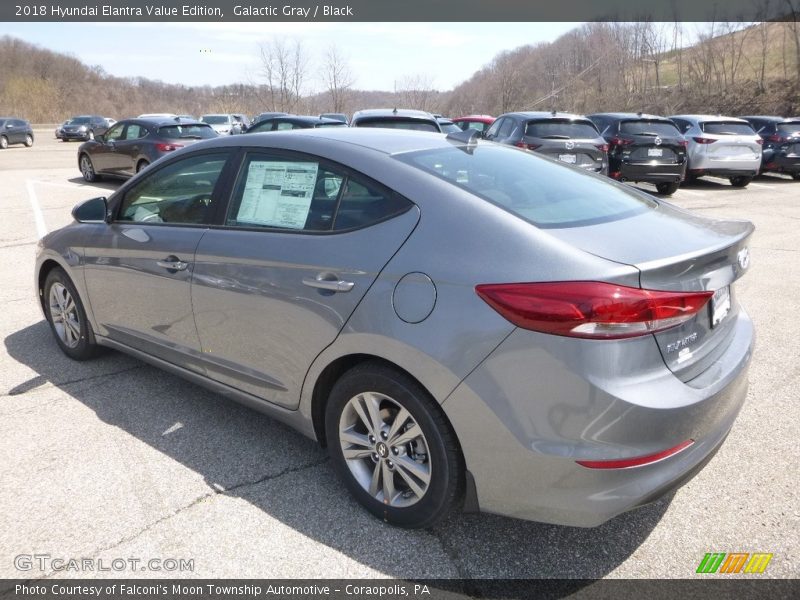 Galactic Gray / Black 2018 Hyundai Elantra Value Edition
