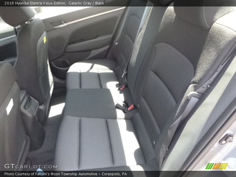 Galactic Gray / Black 2018 Hyundai Elantra Value Edition