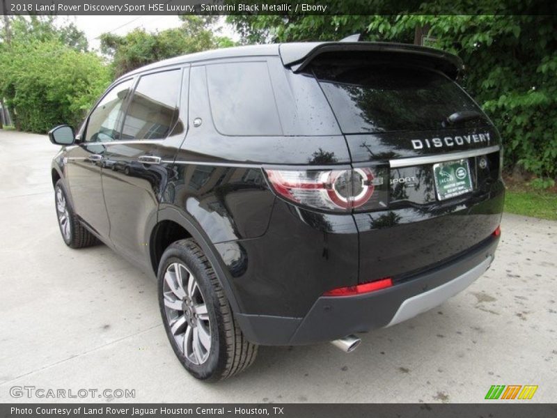 Santorini Black Metallic / Ebony 2018 Land Rover Discovery Sport HSE Luxury