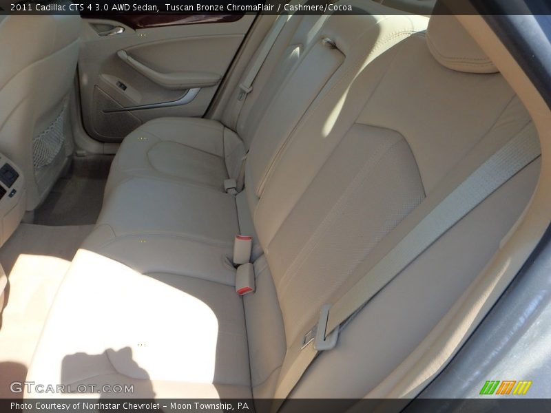 Tuscan Bronze ChromaFlair / Cashmere/Cocoa 2011 Cadillac CTS 4 3.0 AWD Sedan