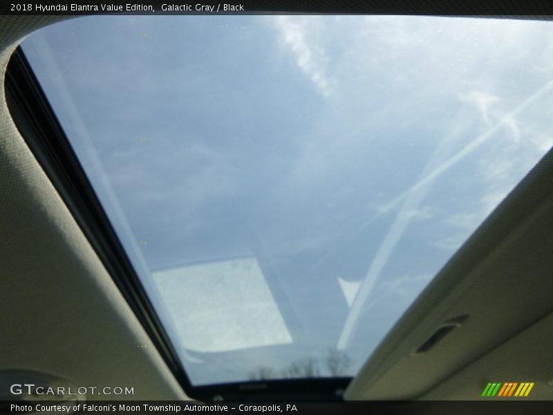 Galactic Gray / Black 2018 Hyundai Elantra Value Edition