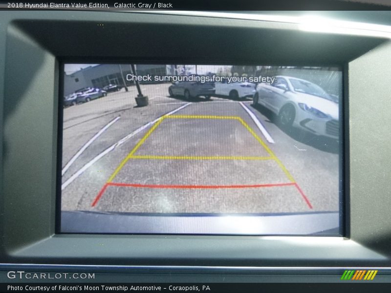 Galactic Gray / Black 2018 Hyundai Elantra Value Edition