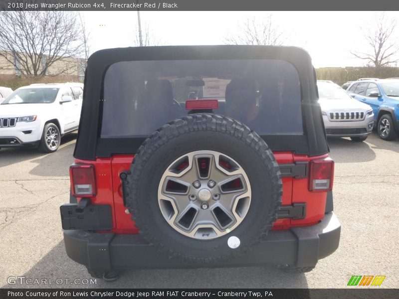 Firecracker Red / Black 2018 Jeep Wrangler Rubicon 4x4