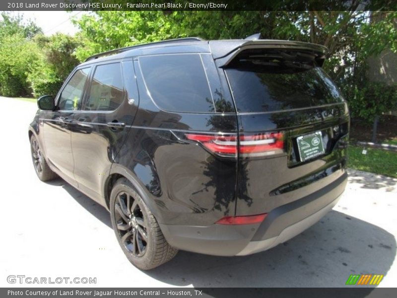 Farallon Pearl Black / Ebony/Ebony 2018 Land Rover Discovery HSE Luxury