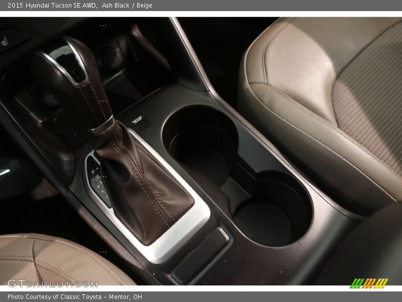 Ash Black / Beige 2015 Hyundai Tucson SE AWD