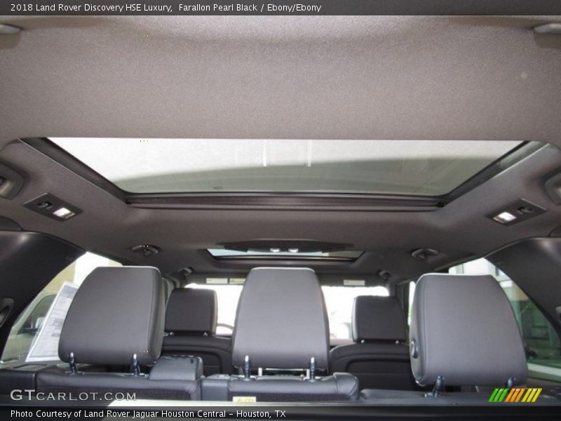 Farallon Pearl Black / Ebony/Ebony 2018 Land Rover Discovery HSE Luxury