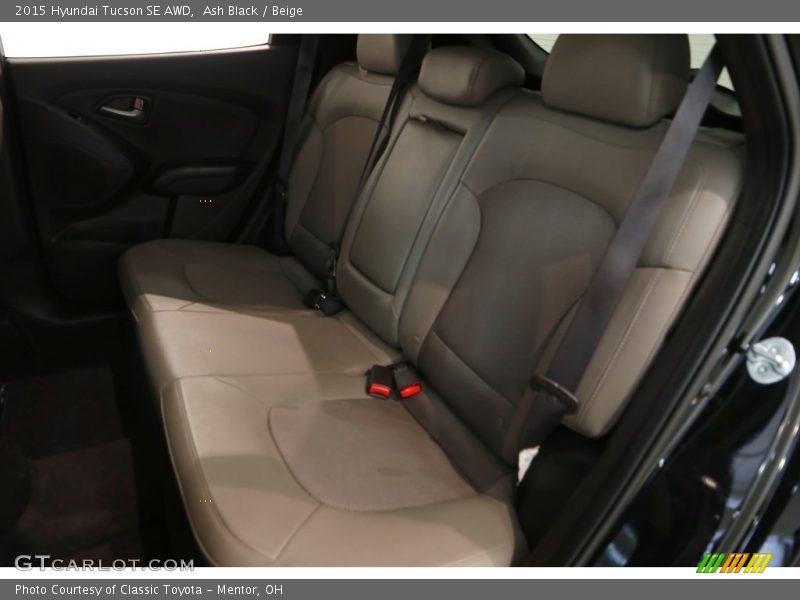 Ash Black / Beige 2015 Hyundai Tucson SE AWD