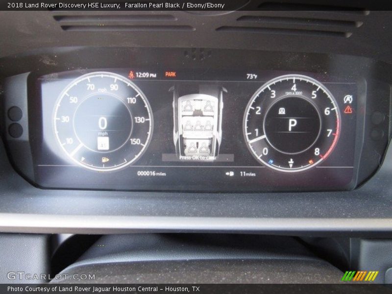  2018 Discovery HSE Luxury HSE Luxury Gauges