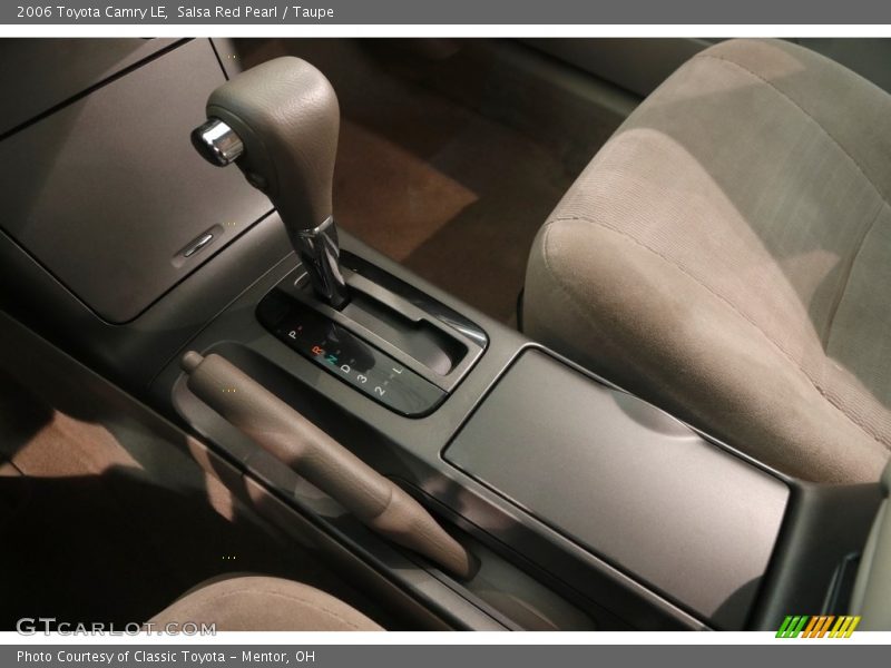 Salsa Red Pearl / Taupe 2006 Toyota Camry LE