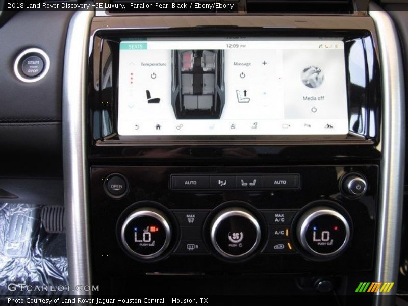 Farallon Pearl Black / Ebony/Ebony 2018 Land Rover Discovery HSE Luxury
