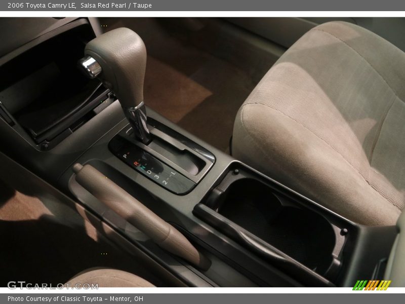Salsa Red Pearl / Taupe 2006 Toyota Camry LE