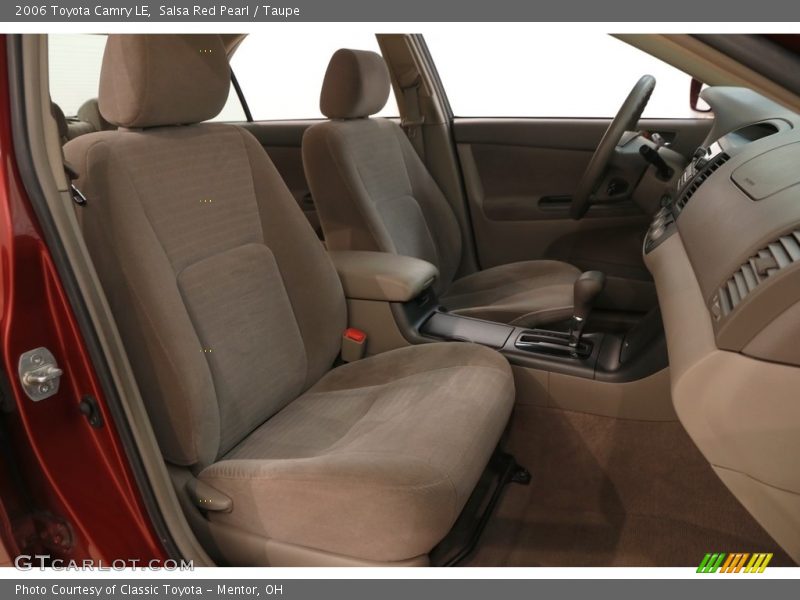 Salsa Red Pearl / Taupe 2006 Toyota Camry LE